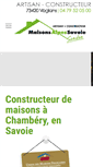 Mobile Screenshot of maisons-alpes-savoie.com